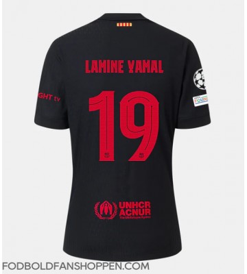 Barcelona Lamine Yamal #19 Udebanetrøje 2024-25 Kortærmet